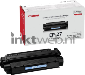 Canon EP-27 zwart Combined box and product