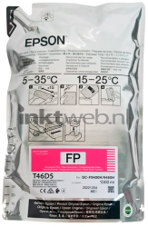 Epson T46D5 fluoreserend roze Front box