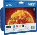 Brother LC-980 Multipack zwart en kleur