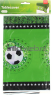 Merkloos Tafelkleed voetbal 130x180cm groen