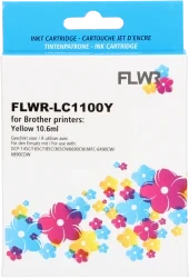 FLWR Brother LC-980Y geel Front box