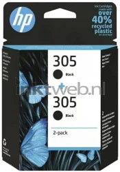 HP 305 Duopack zwart Front box