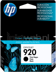 HP 920 zwart Front box