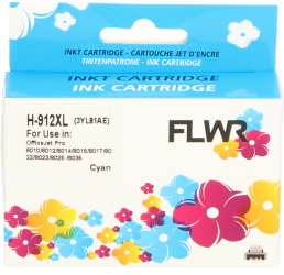 FLWR HP 912XL cyaan Front box