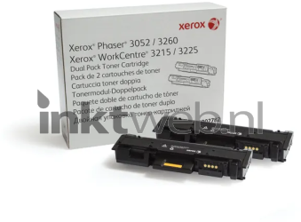 Xerox 106R02782 2-pack zwart Combined box and product