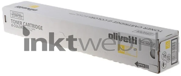 Olivetti B1093 toner geel Front box