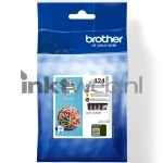 Brother LC-424 4-pack zwart en kleur