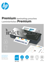 HP Premium lamineerfolie A3 125 micron Front box