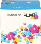 FLWR Brother  DK-11247 164 mm x 103 mm  wit