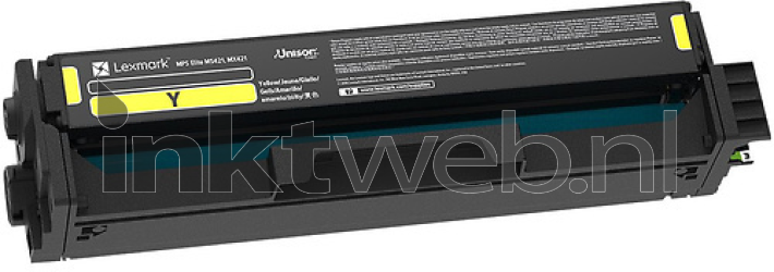 Lexmark 20N0H40 toner geel Product only