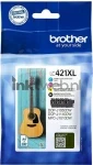 Brother LC-421XL Multipack 4-pack zwart en kleur