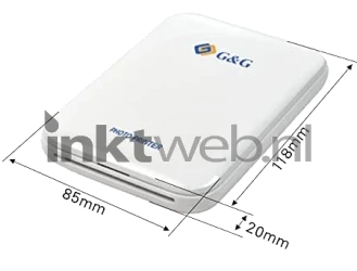 G&G Mini Pocket Photo Printer wit Product only