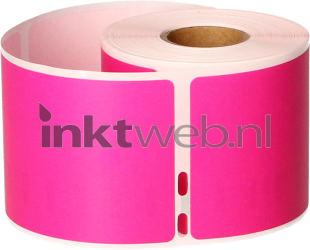 Huismerk Dymo  99014 Adreslabel groot 101 mm x 54 mm  roze Product only