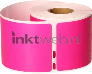 Huismerk Dymo  99014 Adreslabel groot 101 mm x 54 mm  roze Product only