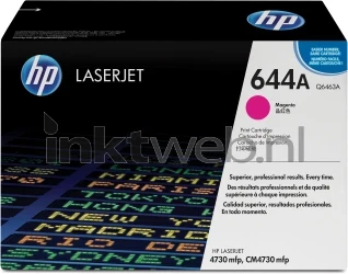 HP 644A magenta Front box