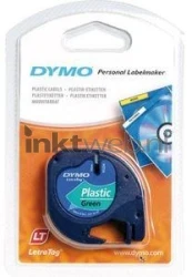 Dymo  91204/S0721640 zwart op groen breedte 12 mm Product only