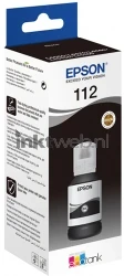 Epson 112 inktfles zwart Front box