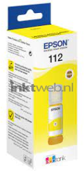 Epson 112 inktfles geel Front box