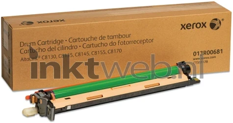 Xerox 013R00681 drum zwart en kleur Combined box and product