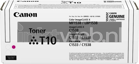 Canon T10 magenta Front box