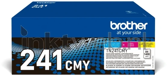 Brother TN-241CMY kleur Front box