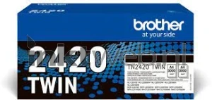 Brother TN-2420 Twinpack zwart