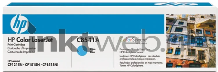 HP 125A toner cyaan Front box