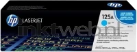 HP 125A toner (Sticker resten) cyaan