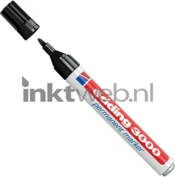 Edding 3000 Permanentmarker rond 1.5-3mm 10-Pack zwart Product only