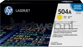 HP 504A toner geel