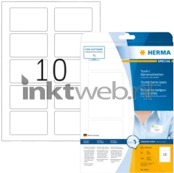 Herma 4514 Verwijderbare papieretiket 80 x 50 mm wit Product only