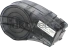 Huismerk Brady  M21-750-595-WT zwart op wit breedte 19.1 mm