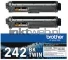 Brother TN-242 Twinpack zwart