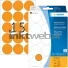 Herma 2274 Permanente papieretiket 32mm rond (480 Stuks) oranje