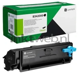 Lexmark B342000 zwart Combined box and product