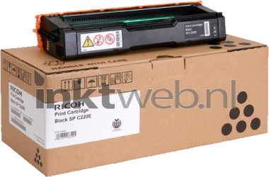Ricoh SPC220E zwart Combined box and product