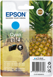 Epson 604 cyaan Front box