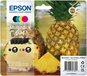 Epson 604 Multipack zwart en kleur Front box