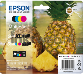 Epson 604XL / 604 Multipack zwart en kleur Product only