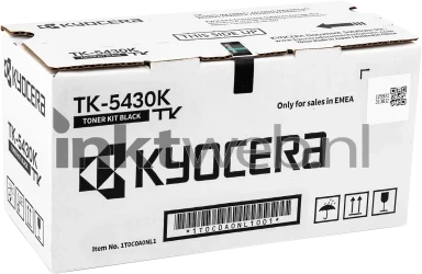 Kyocera Mita TK-5430K zwart Front box