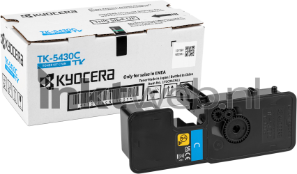 Kyocera Mita TK-5430C cyaan Combined box and product