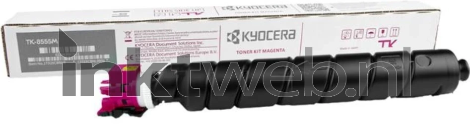 Kyocera Mita TK-8555 magenta Combined box and product
