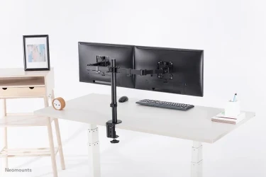 Neomounts FPMA-D550DBLACK | Monitorarm met bureausteun zwart 