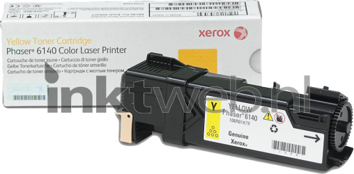 Xerox Phaser 6140 geel Combined box and product