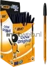 BIC Baplen Cristal Fine 50-pack zwart