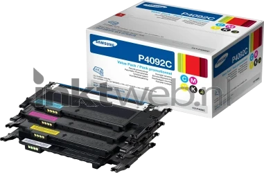 Samsung P4092C rainbow kit zwart en kleur Combined box and product