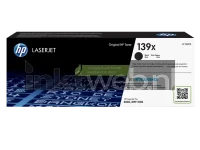 HP 139X (Transport schade) zwart