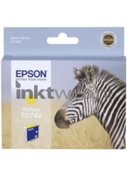 Epson T0744 geel Front box