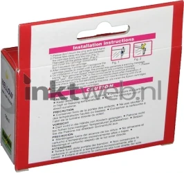 Huismerk Epson T1004 geel Back box