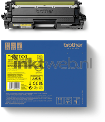 Brother TN-821XXL geel Combined box and product